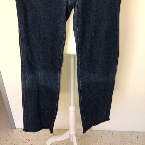 Jean St. Germain Paris Jeans Womens Size 40 Vintage Blue Denim Zipper Button - Picture 10 of 11